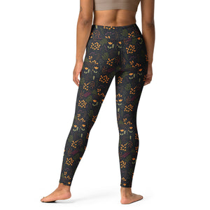 Yoga Leggings Floral Hygge