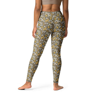 Yoga Leggings Daisy Ochre