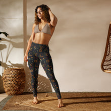 Load image into Gallery viewer, Yoga Leggings Floral Hygge