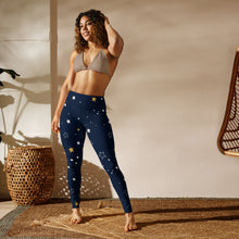 Load image into Gallery viewer, Yoga Leggings Luminous Galaxy