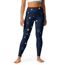 Load image into Gallery viewer, Yoga Leggings Luminous Galaxy