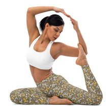 Load image into Gallery viewer, Yoga Leggings Daisy Ochre