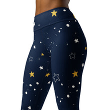 Load image into Gallery viewer, Yoga Leggings Luminous Galaxy