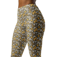 Load image into Gallery viewer, Yoga Leggings Daisy Ochre