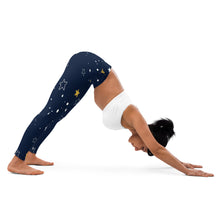 Load image into Gallery viewer, Yoga Leggings Luminous Galaxy