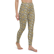 Load image into Gallery viewer, Yoga Leggings Daisy Ochre