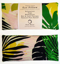 Load image into Gallery viewer, Organic Cotton Eye Pillow Heated/Cooled Relaxation Tropics