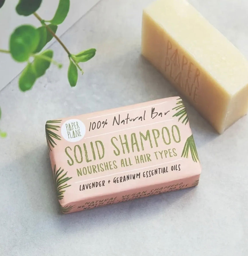 Solid Shampoo with Lavender and Geranium