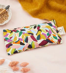 Organic Cotton Eye Pillow Heated/Cooled Pebbles