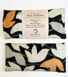 Organic Cotton Eye Pillow Heated/Cooled Relaxation Cosmos